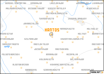 map of Hantos