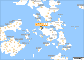 map of Hanul-li