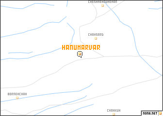 map of Hanū Marvar