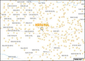 map of Hanumul