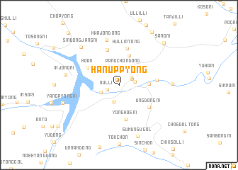 map of Hanŭpp\