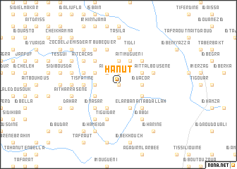 map of Hanut