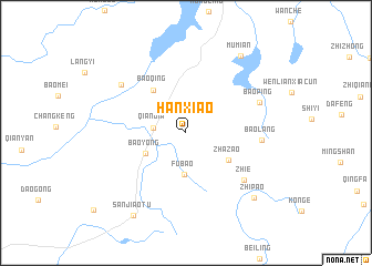 map of Hanxiao