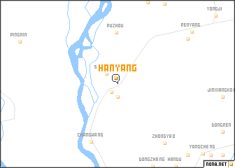 map of Hanyang