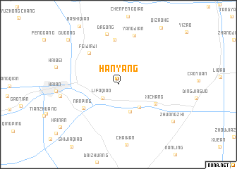 map of Hanyang