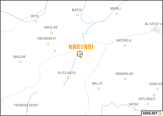 map of Hanyanı