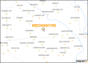 map of Hanzhihuiying
