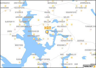 map of Hån