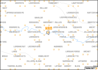 map of Han