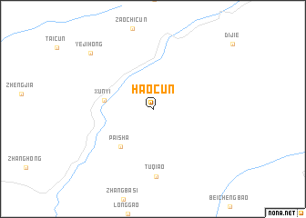 map of Haocun