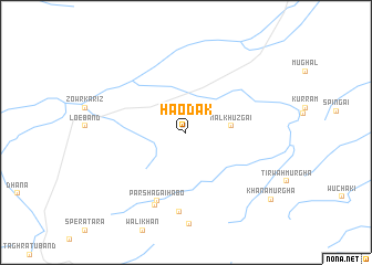 map of Haodak