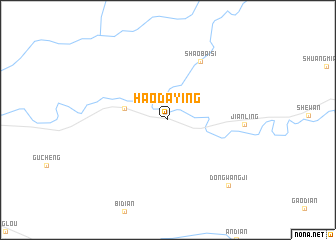 map of Haodaying