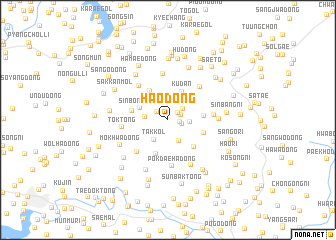 map of Hao-dong