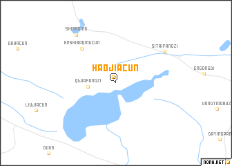 map of Haojiacun