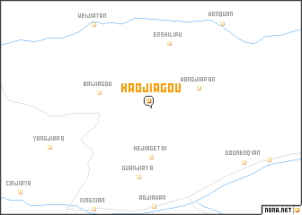 map of Haojiagou