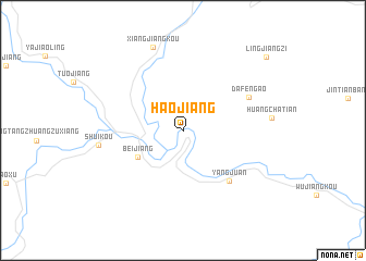 map of Haojiang