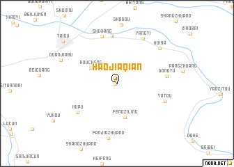 map of Haojiaqian