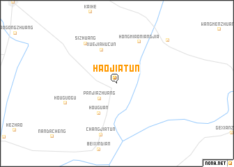 map of Haojiatun