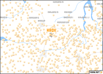 map of Haok