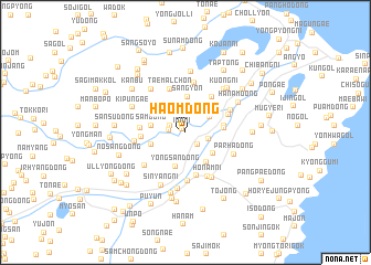 map of Haŏm-dong