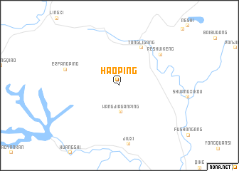 map of Haoping