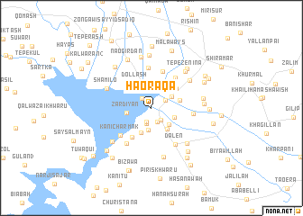 map of Hāō Raqa