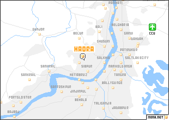 map of Hāora