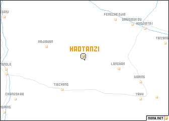 map of Haotanzi