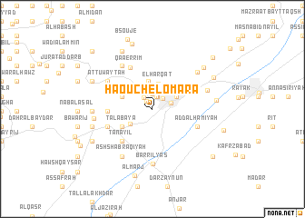 map of Haouch el Omara