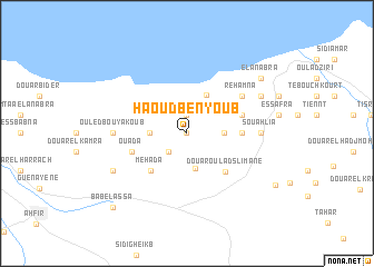 map of Haoud Ben Youb