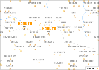 map of Haouta