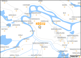 map of Haoxu