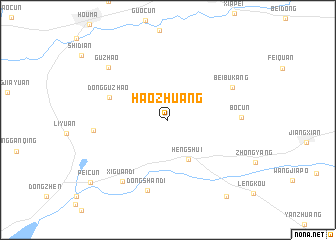 map of Haozhuang