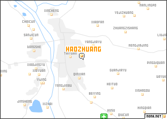 map of Haozhuang