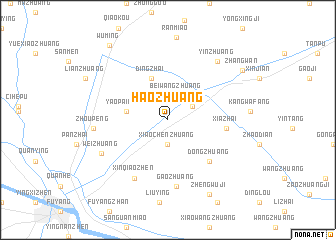 map of Haozhuang