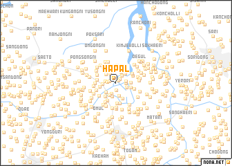 map of Hap\