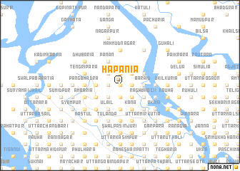 map of Hāpānia