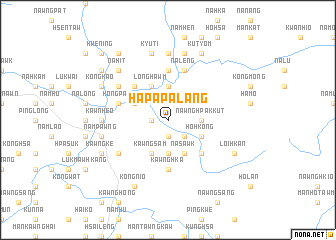 map of Hapa-palang