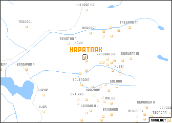 map of Hāpatnak