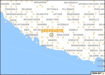 map of Happawana