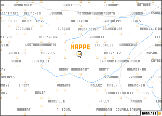 map of Happe