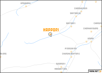 map of Happ\