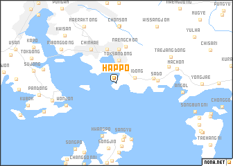 map of Happ\