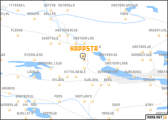 map of Happsta