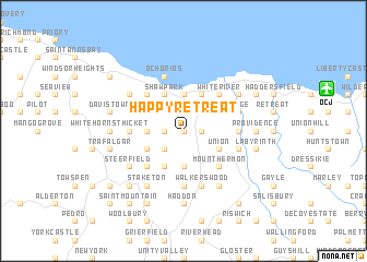 map of Happy Retreat