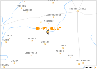 map of Happy Valley