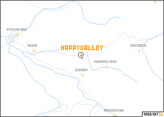 map of Happy Valley