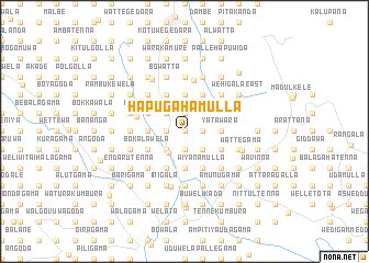 map of Hapugahamulla