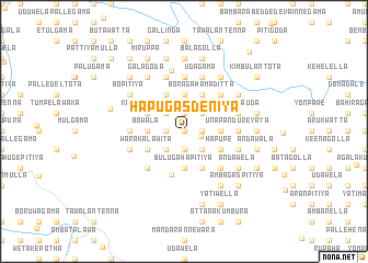 map of Hapugasdeniya