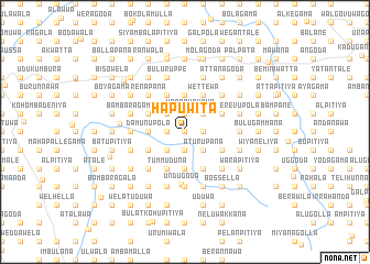 map of Hapuwita